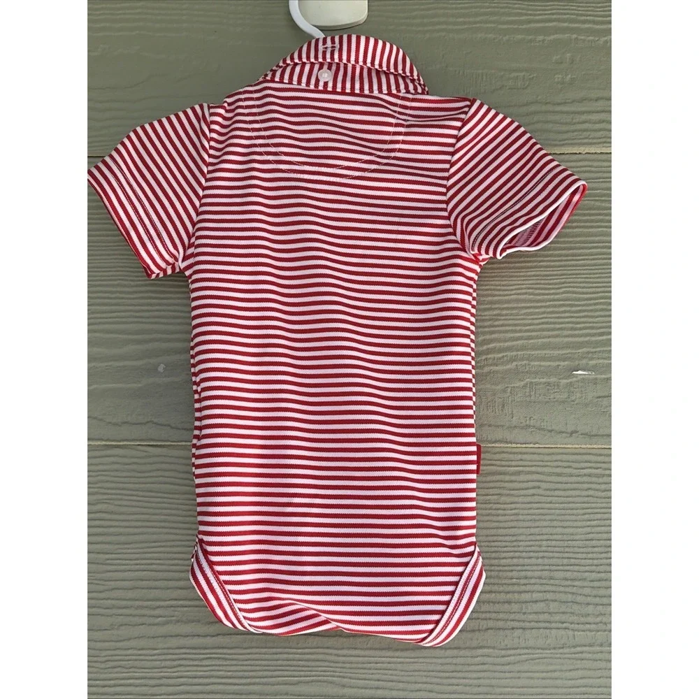 Garb Red/White Striped Outfit WORLD GOLF CHAMPIONSHIPS DELL MATCH PLAY Baby 0-3M